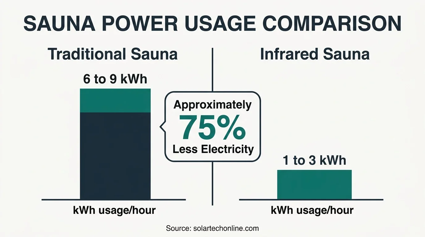 sauna operating costs