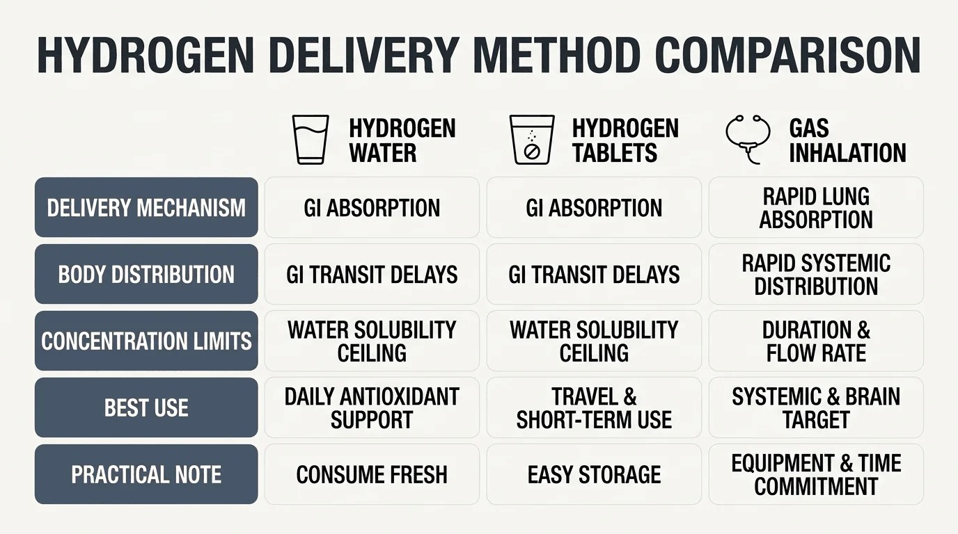 Delivery methods: match the format to the goal